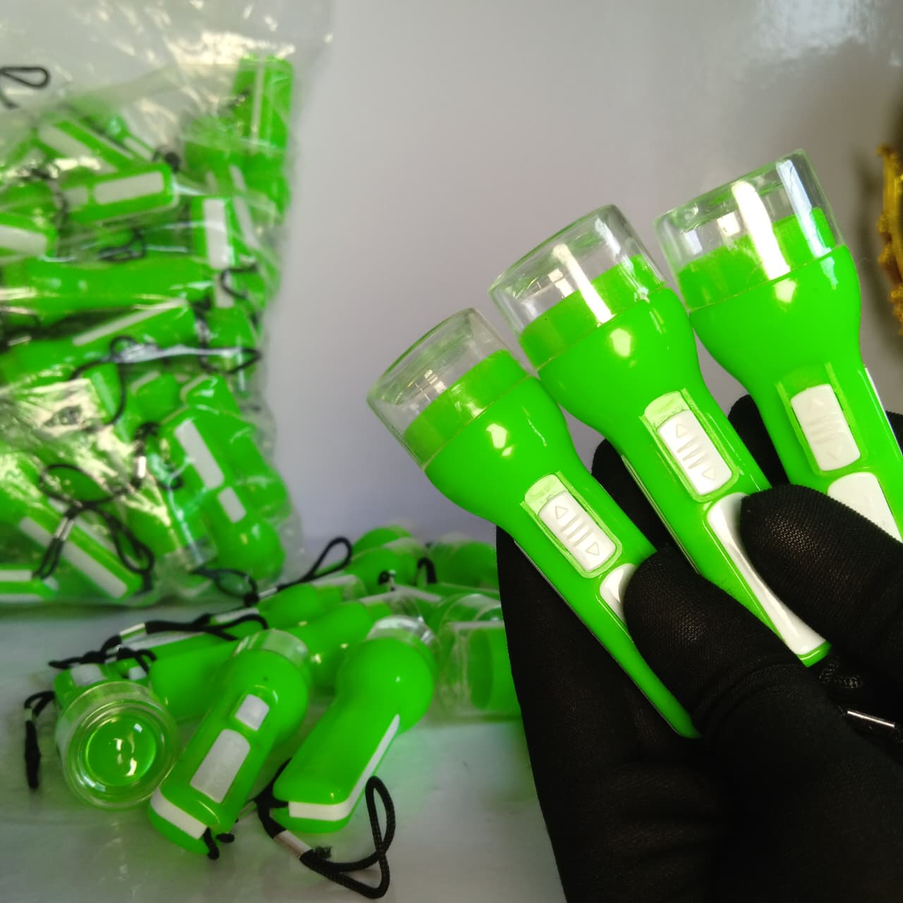 Mini LED Flashlight Torch | Green Hand Torch for 14 August | Pakistan Independence Day Light | Portable Pocket Flashlight