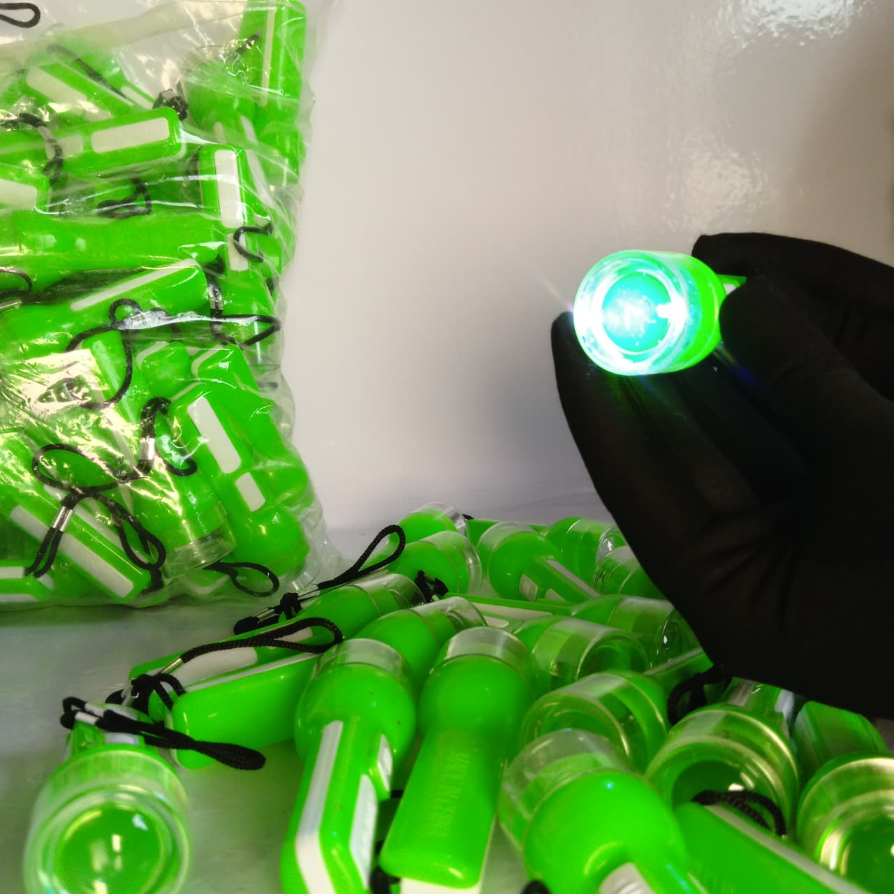 Mini LED Flashlight Torch | Green Hand Torch for 14 August | Pakistan Independence Day Light | Portable Pocket Flashlight