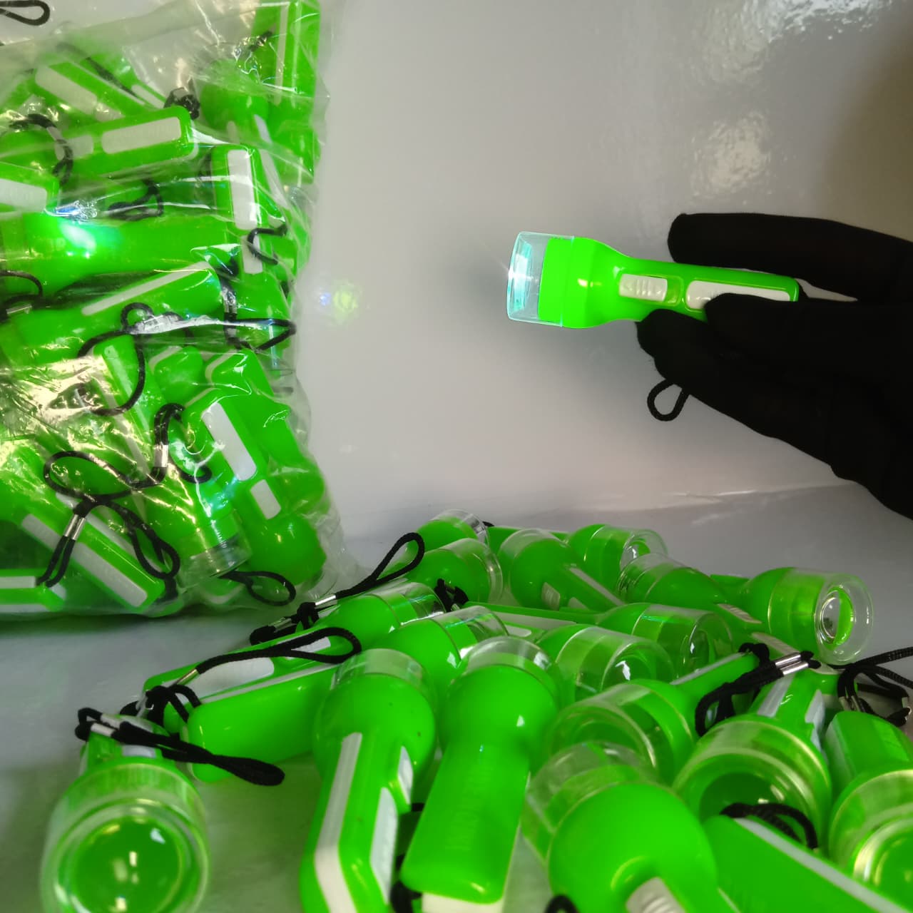 Mini LED Flashlight Torch | Green Hand Torch for 14 August | Pakistan Independence Day Light | Portable Pocket Flashlight