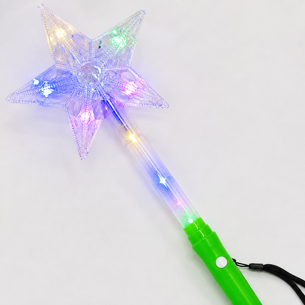 LED Star Light Wand | Flashing Magic Wand Toy | 14 August Independence Day Light Wand for Kids