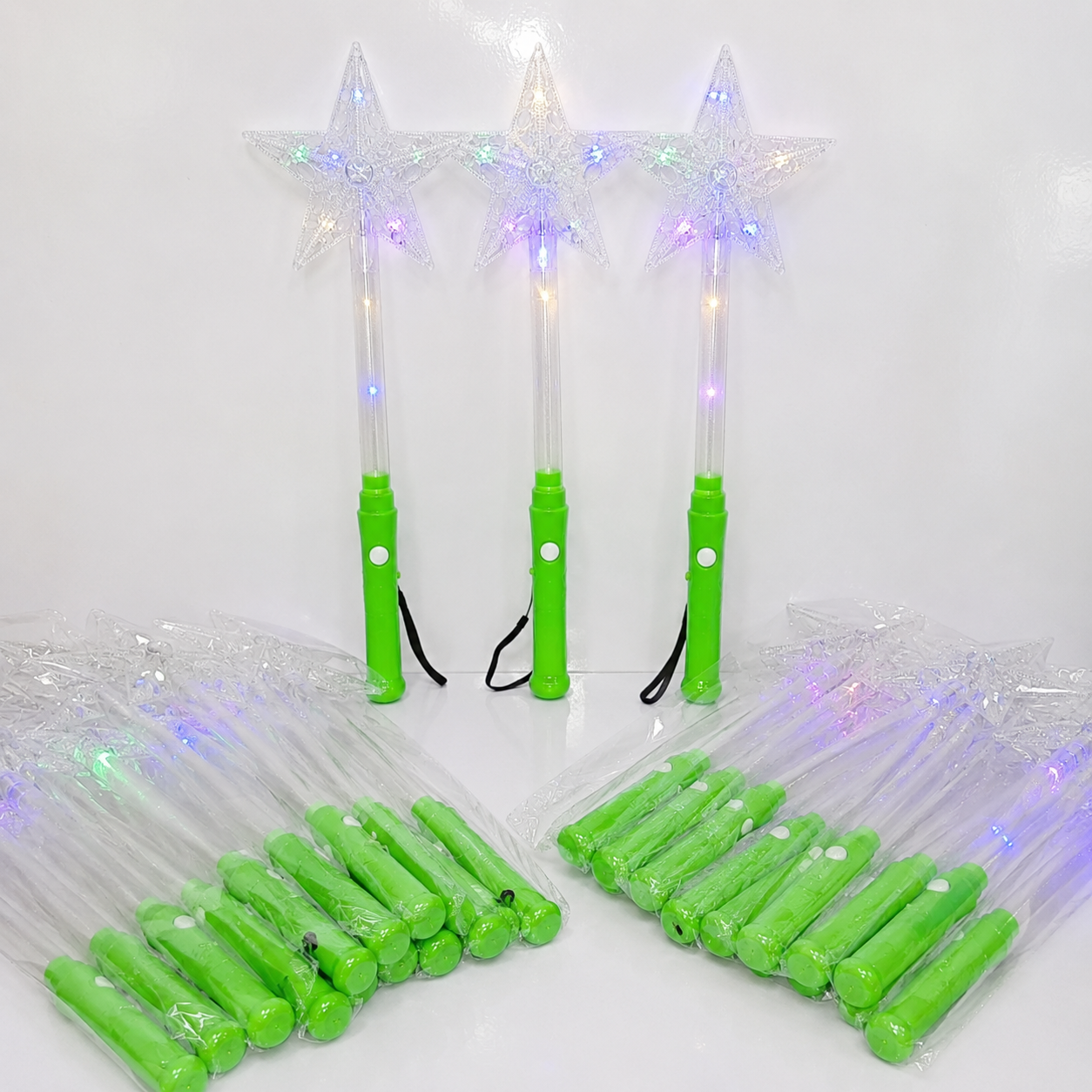 LED Star Light Wand | Flashing Magic Wand Toy | 14 August Independence Day Light Wand for Kids